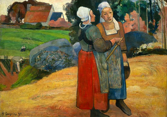 Gauguin - Contadine bretoni - 1894
