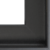 cornice selezionata TENDENZA: bordi vuoti, nero 5x40 mm