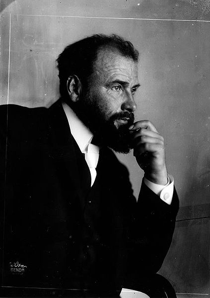 Gustav Klimt (foto in bianco e nero)