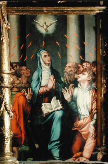 Pentecost a Luis de Morales