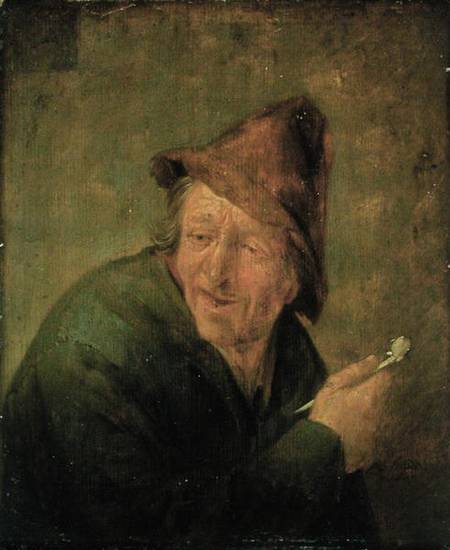 The Smoker a Adriaen van Ostade