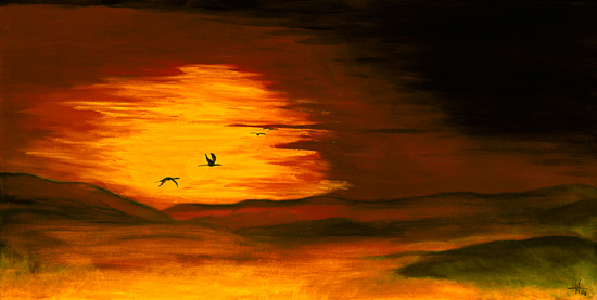 Birds in the Sun a Arthelga