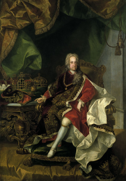 Emperor Charles VI a Auerbach