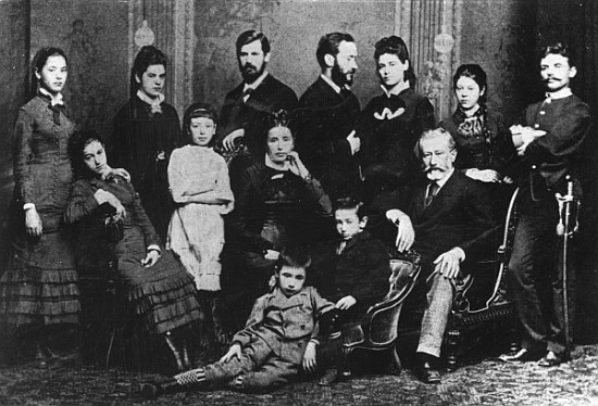 The Freud Family, c.1876 a Austrian Photographer
