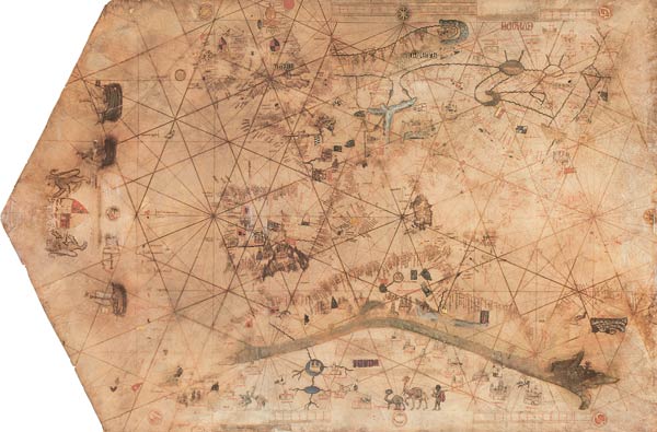 Portolan Chart , Old World a Beccarcio