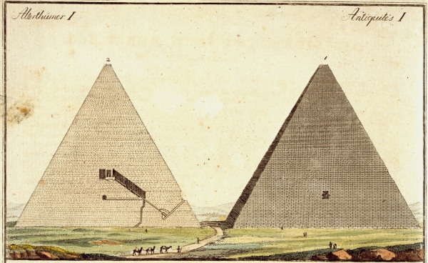 Giza , Pyramids a Bertuch