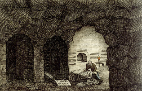 Rome , Catacombs a Bertuch
