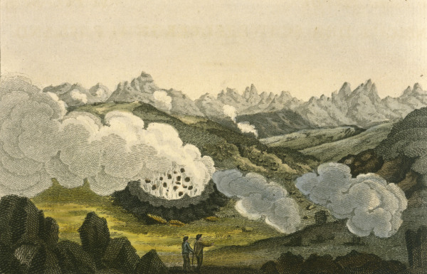 Sulphur mountain on Iceland, Bertuch 1813 a Bertuch