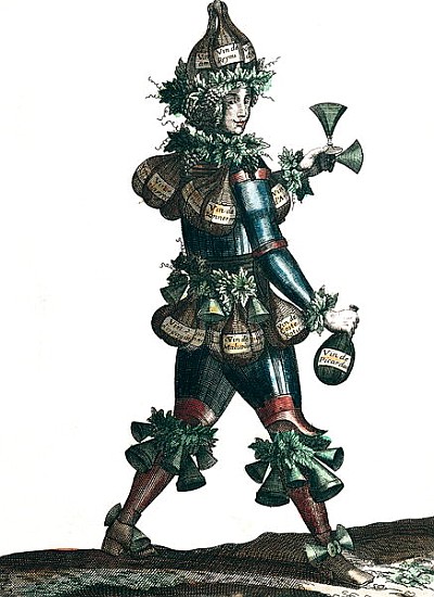 The Innkeeper, allegorical costume design a Bonnart (Family of Engravers)