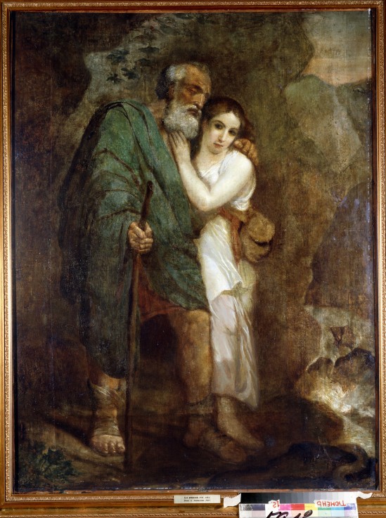 Oedipus and Antigone a Brüllow