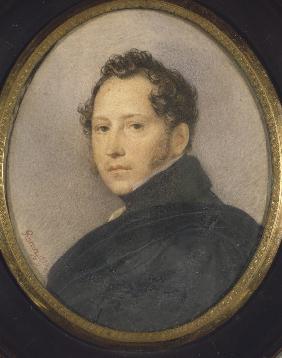 Portrait of the artist Sylvester Shchedrin (1791-1830)