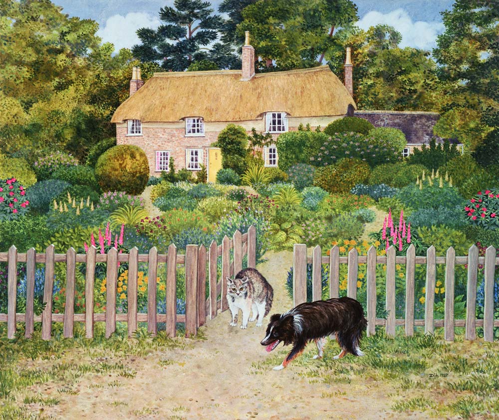 Bathsheba''s cat, from ''Far from the Madding Crowd'', by Thomas Hardy, (Chapter 4)  a Ditz 