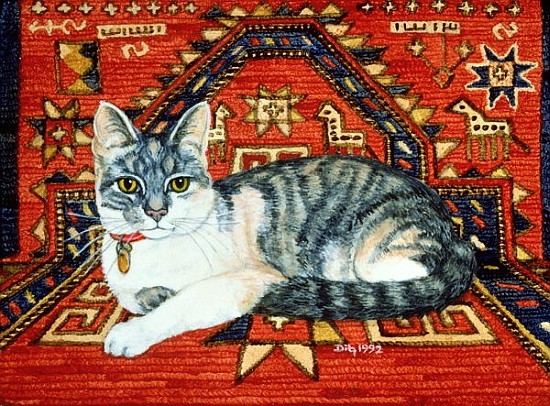 First Carpet-Cat-Patch, 1992  a Ditz 