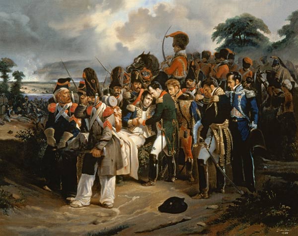 Napoleon bidding farewell to Marshal Jean Lannes a Dorian