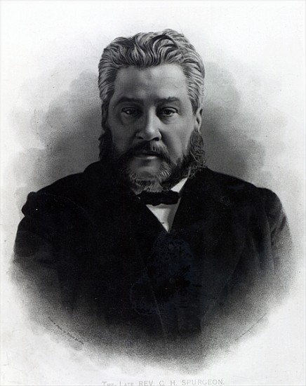 Reverend Charles Haddon Spurgeon, after a photograph by Elliot & Fry a Elliott