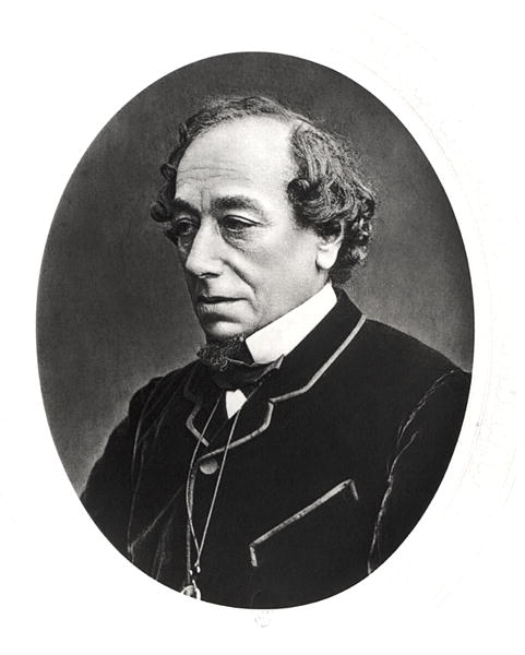 Benjamin Disraeli (1804-81) c.1874 (b/w photo)  a English Photographer