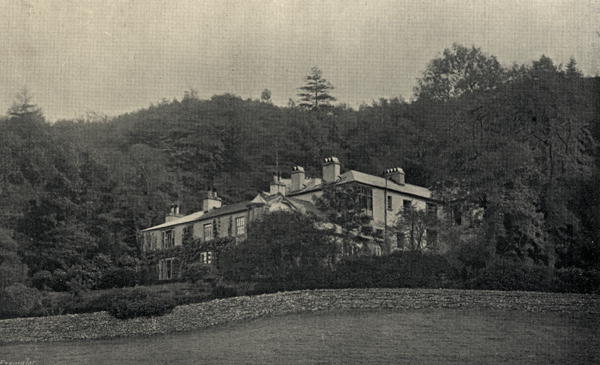 John Ruskin''s (1819-1900) home at Brantwood (b/w photo)  a English Photographer