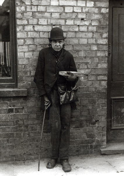 Match-Seller. c.1900 (b/w photo)  a English Photographer