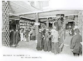 Harrods Provision Department, c.1901