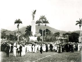 Unveiling of War Memorial, Port of Spain, Trinidad