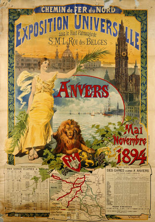 Exposition Universalle, Anvers, 1894 a Fraipont