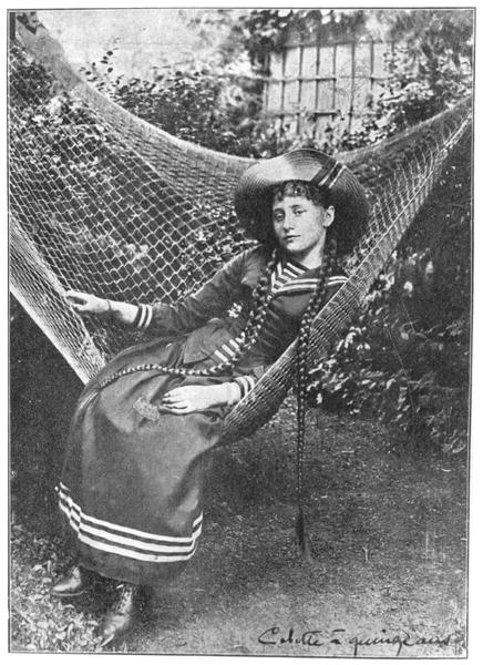 Colette (1873-1954) aged 15, 1888 (b/w photo)  a French Photographer