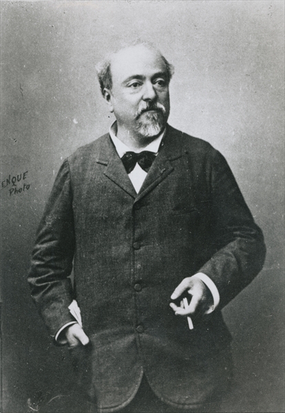 Emmanuel Chabrier (1842-94) (b/w photo)  a French Photographer