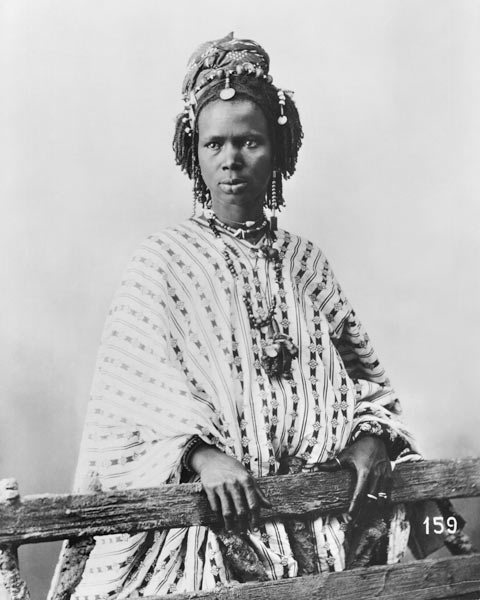 Senegalese woman, c.1900 (b/w photo)  a French Photographer