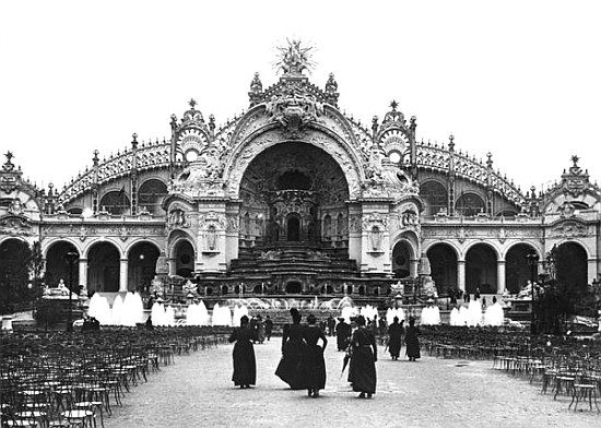 The Palace of Electricity at the Universal Exhibition of 1900 a French Photographer