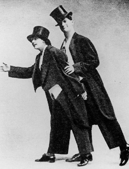 Mistinguett (1875-1956) and Maurice Chevalier (1888-1972)