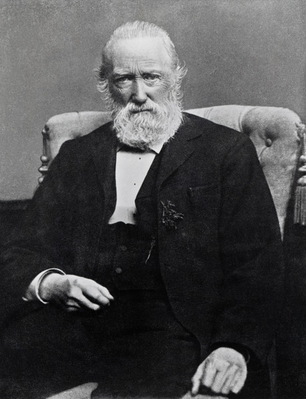 Theodor Storm, c.1886 a Fotografo Tedesco