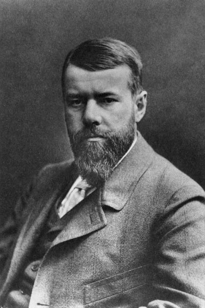 Max Weber (1864-920) c.1896-97 (b/w photo)  a Fotografo Tedesco