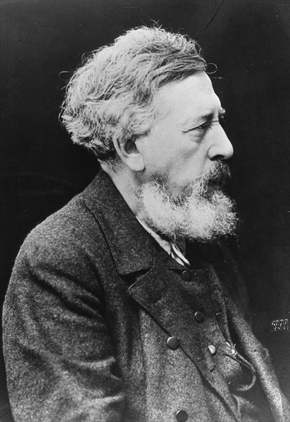 Wilhelm Liebknecht (b/w photo)  a Fotografo Tedesco