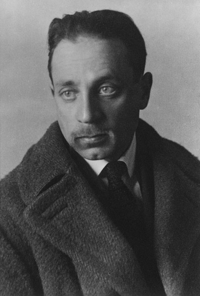 Rainer Maria Rilke (b/w photo)  a German Photographer (20th Century)