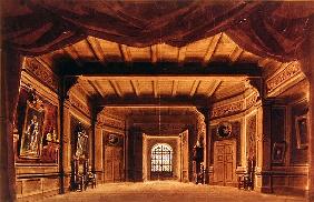 Set design for the opera ''The Barber of Seville'',