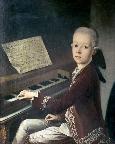 Presumed Portr.of Mozart , Helbling a Helbling