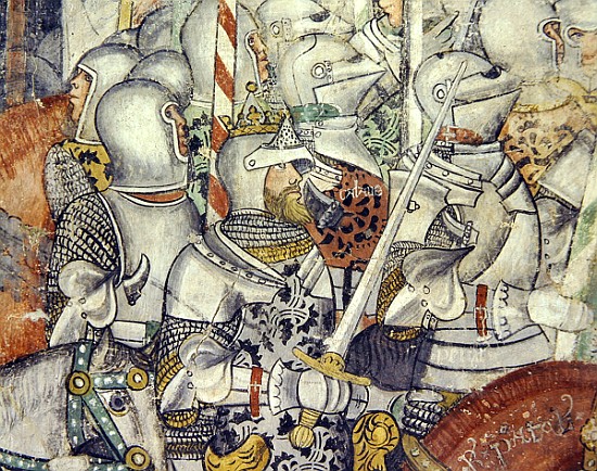 Army, detail of a battle scene a Scuola Italiana