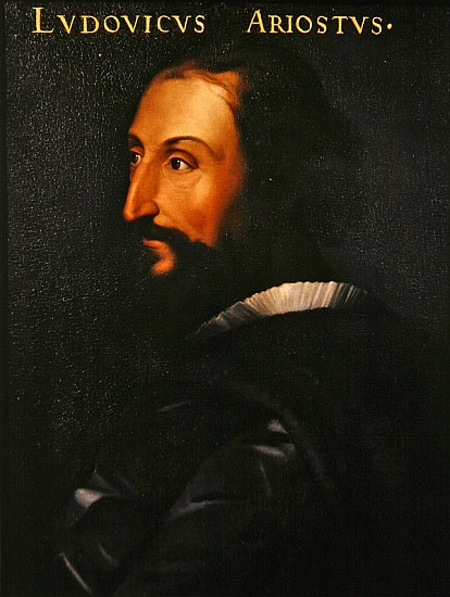 Portrait of the poet Ludovico Ariosto a Scuola Italiana