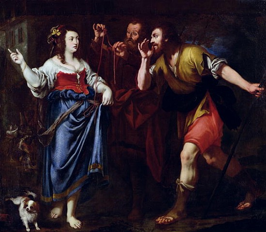 Rahab and the Emissaries of Joshua a Scuola Italiana