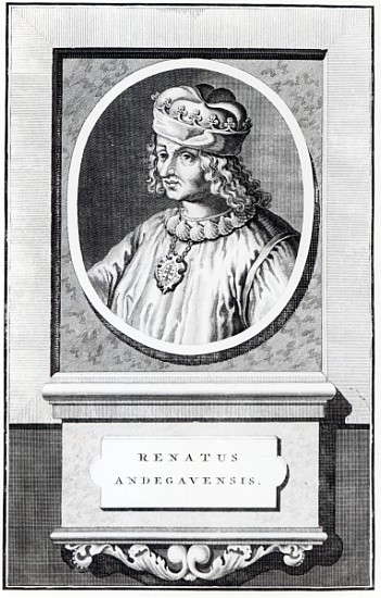 Rene d'' Anjou, King of Naples a Scuola Italiana