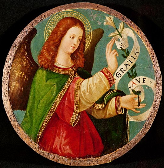 The Angel of the Annunciation a Scuola Italiana