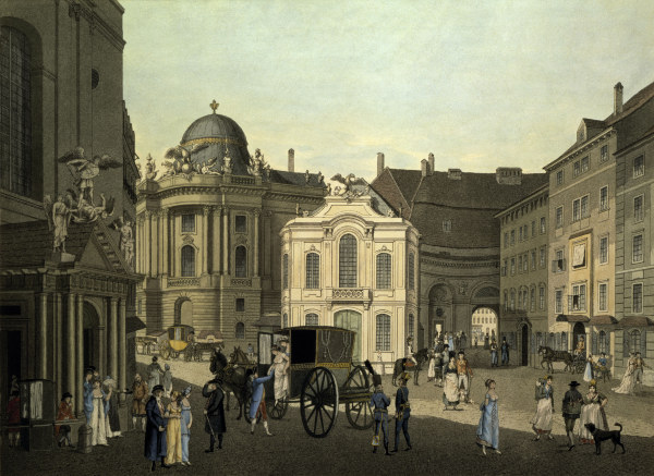 Vienna , St.Michaels Square a Kar