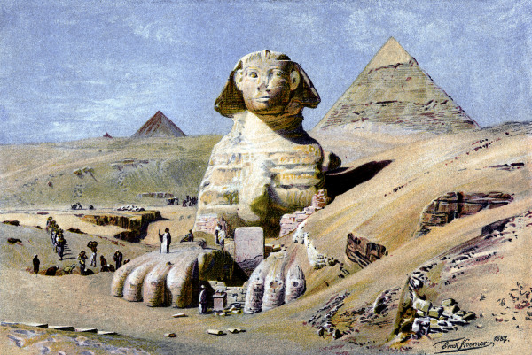 Giza , Pyramids a Körner