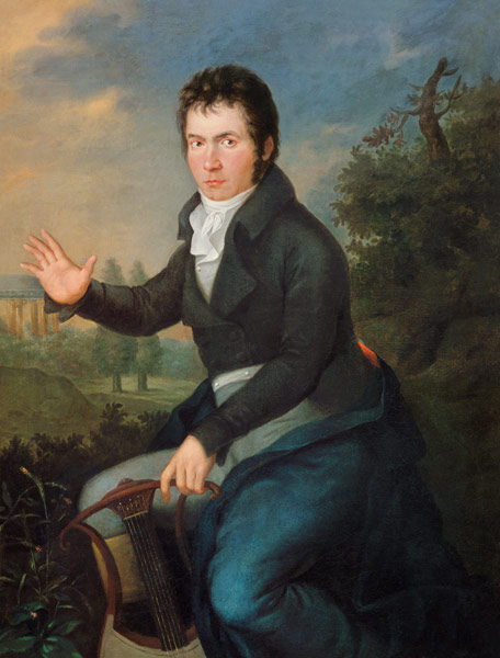 Beethoven , Portrait a Mähler