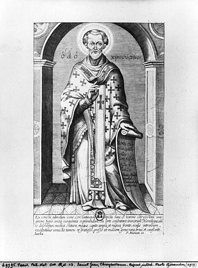 Saint John Chrysostome, 17th century a Mariette P.