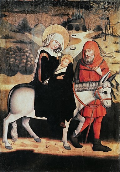 Flight Into Egypt a Master of the Lord's Passion