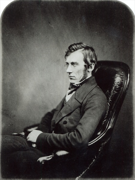 Sir John Dalton Hooker, c.1855 (b/w photo)  a Maull (fl.1850s-60s) & Polyblank (fl.1850s)