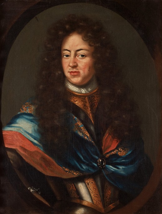 Portrait of Charles XI of Sweden (1655-1697) a Mytens