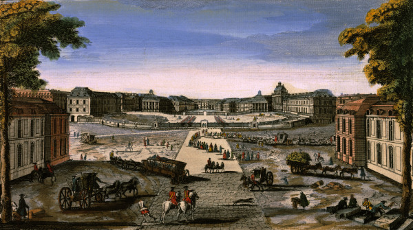 Versailles, Palace a Rigaud