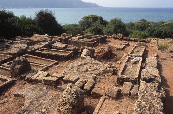 Enclosure of Christian martyrs (photo)  a Roman Imperial Period (27 BC-476 AD)